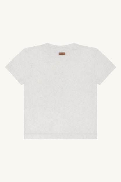 Hust&Claire graues Kinder T Shirt Rückseite im Bärechind Winterthur, Zürich, Schweiz