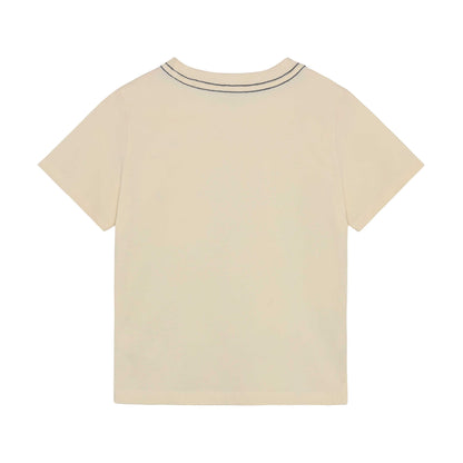 MINYMO Kinder T-Shirt kurzarm sand aus Bio Baumwolle im Bärechind Winterthur Schweiz