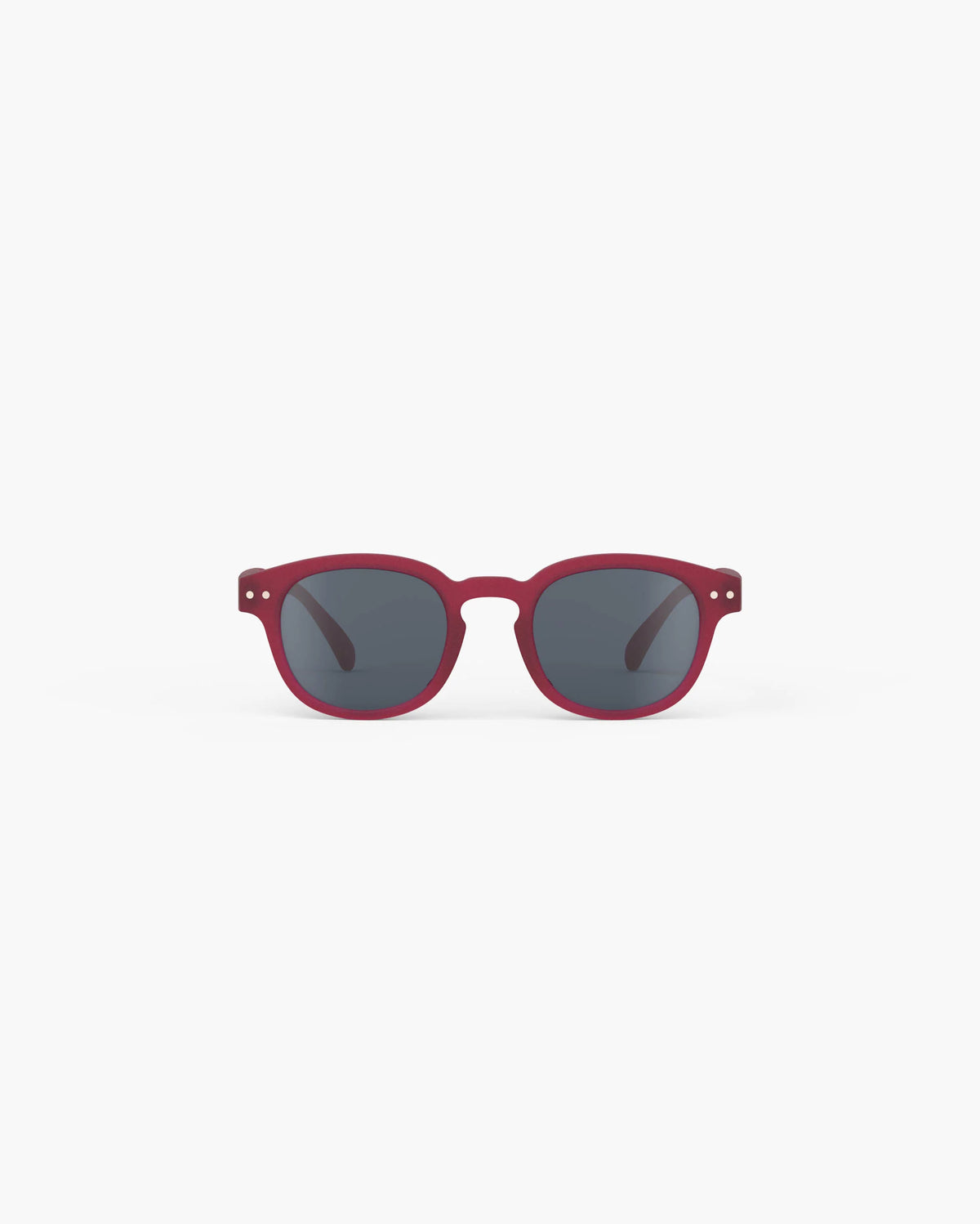 Kindersonnenbrille in Cranberry, Vorderansicht