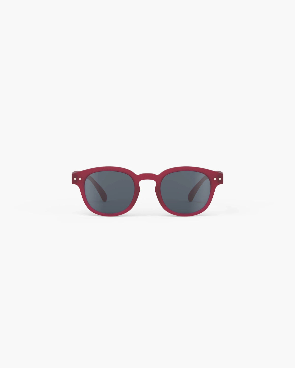 Kindersonnenbrille in Cranberry, Vorderansicht