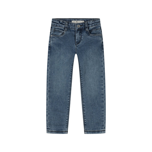 Jeans in Mid Blue Denim, Vorderansicht