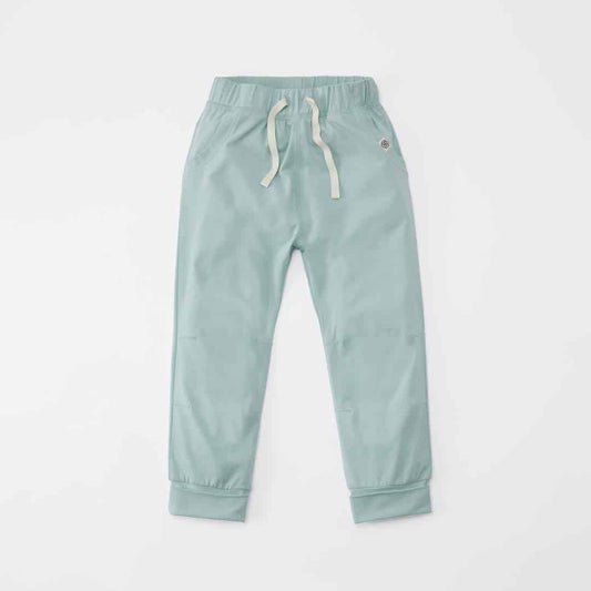Kinder Jogginghose in Mintgrün mit elastischem Bund