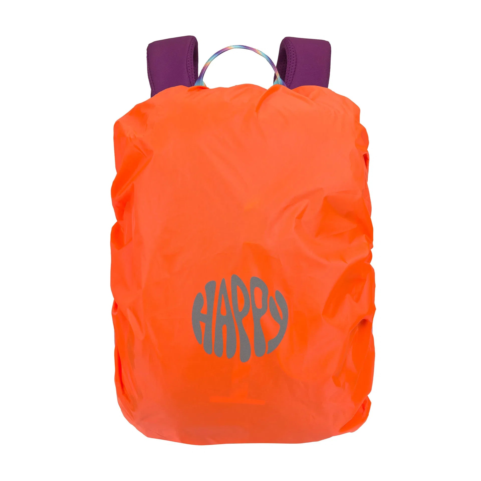 Integrierter Regenschutz des Lässig Wanderrucksacks Unique in Berry Pink, wasserdicht für Schulkinder, im Bärechind Winterthur.