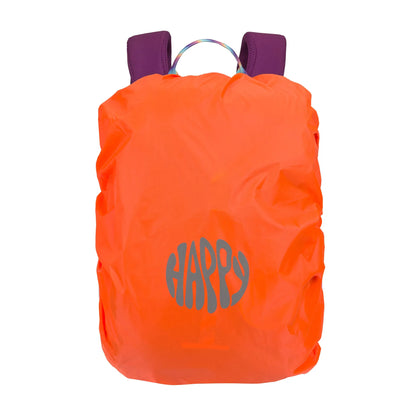 Integrierter Regenschutz des Lässig Wanderrucksacks Unique in Berry Pink, wasserdicht für Schulkinder, im Bärechind Winterthur.
