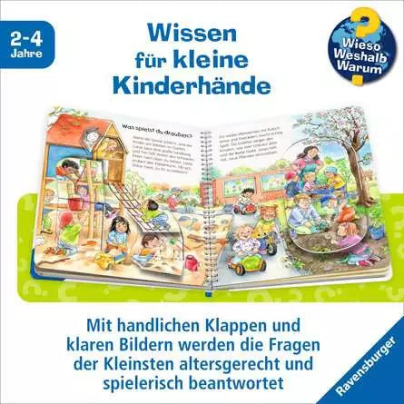 Kinderbuch Was machen wir im Frühling aus der Reihe Wieso Weshalb Warum im Bärechind Winterthur Zürich Schweiz.