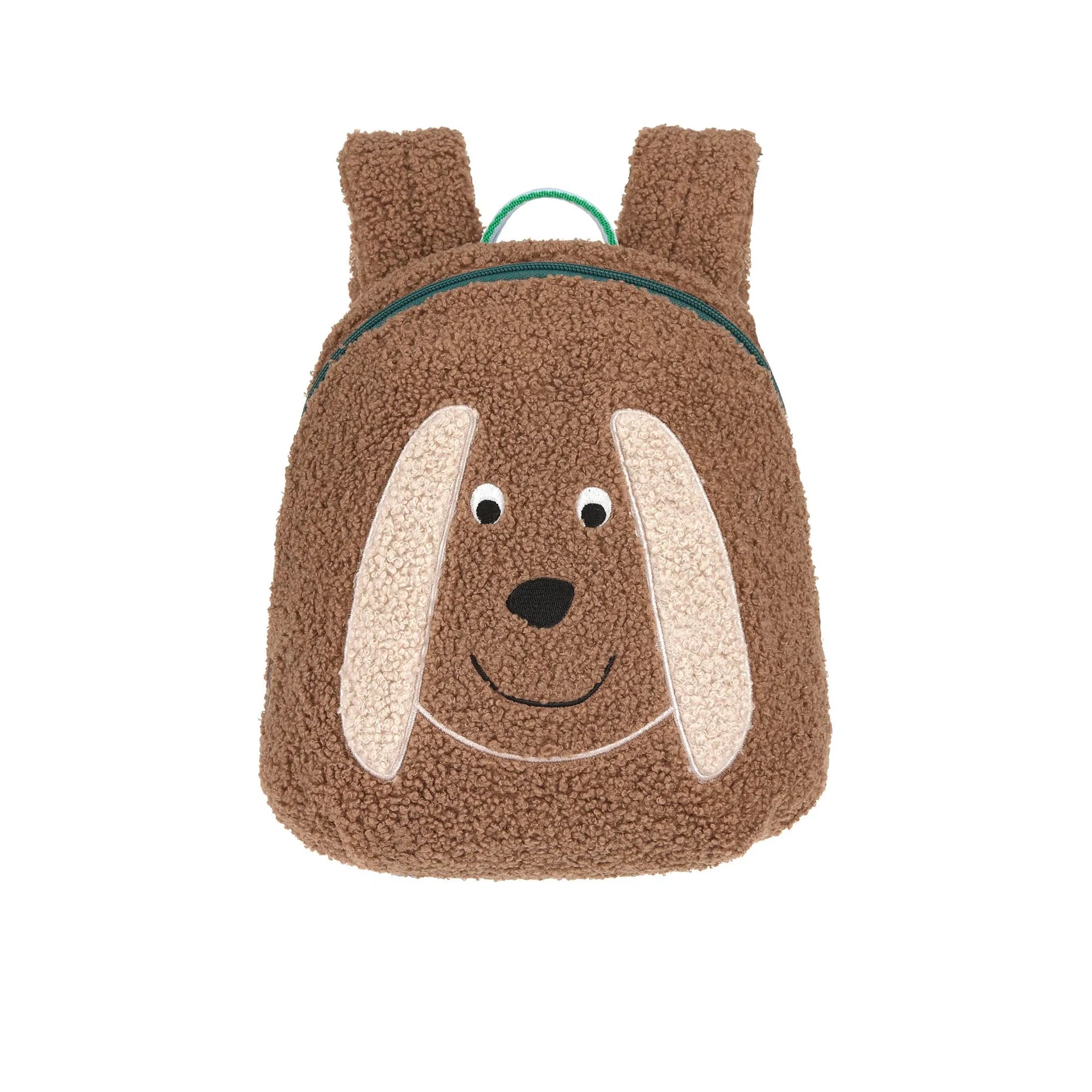 Kinderrucksack Tiny Team in Teddy-Optik von Lässig, erhältlich bei Bärechind in Winterthur, Zürich, Schweiz.
