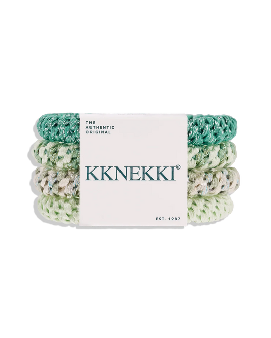 KKNEKKI Haargummi Bundle 4 Stück in Grüntönen, erhältlich im Bärechind Winterthur Zürich Schweiz
