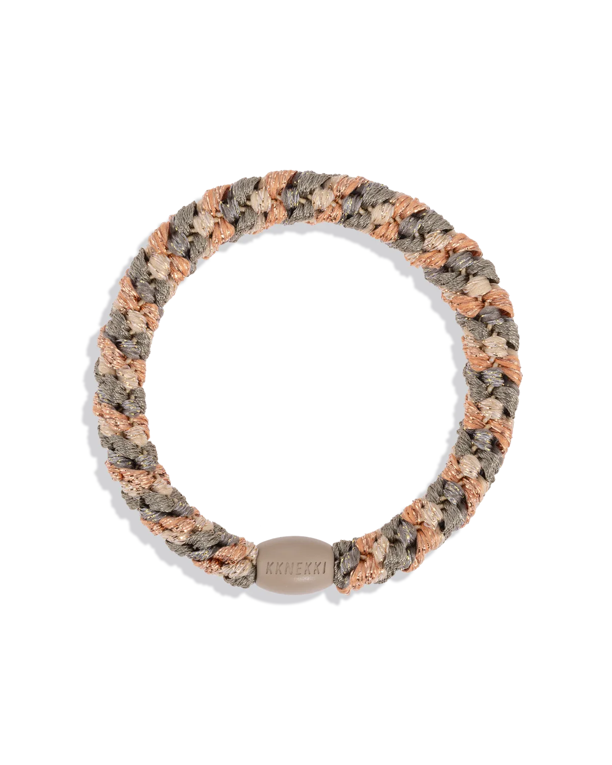 KNEKKI Haargummi Mix Roségold Camo mit Glitzer, erhältlich bei Bärechind Winterthur Zürich Schweiz