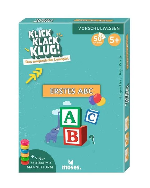 Klick Klack Klug Erweiterungsset, Erstes ABC (5+) von moses., Verpackung