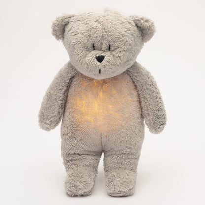 Kuscheltier Bär mit warmem Nachtlicht für Babys und Kinder – weiches, wiederaufladbares LED Nachtlicht für ruhiges Einschlafen im Kinderzimmer in Winterthur Zürich Schweiz