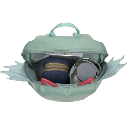 Detailansicht des Lässig Kinderrucksacks Tiny Team Drachen