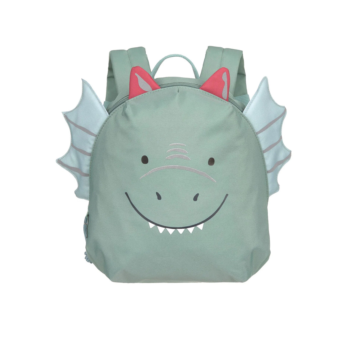 Lässig Kinderrucksack Tiny Team Drachen, Vorderansicht