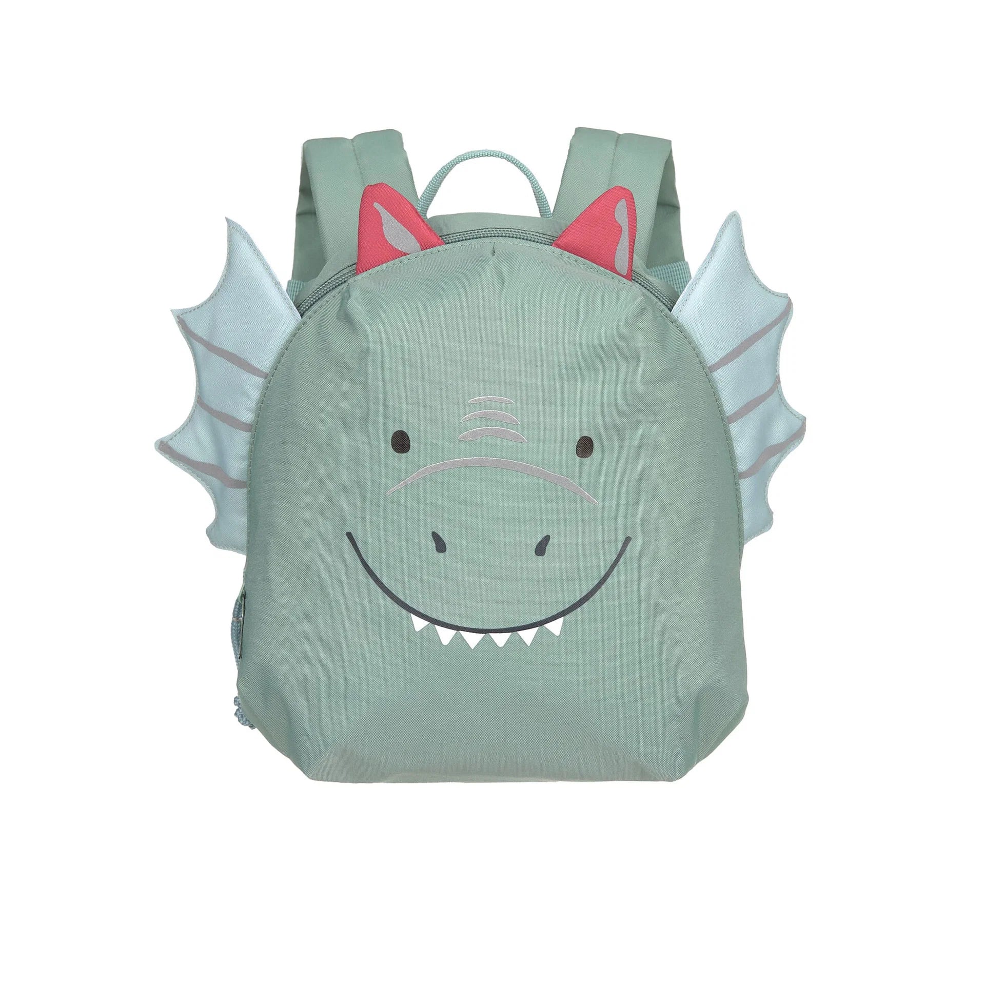 Lässig Kinderrucksack Tiny Team Drachen, Vorderansicht