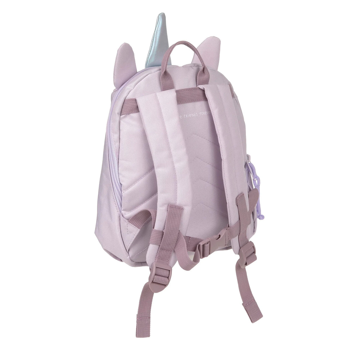 Innenfach des Lässig Kinderrucksacks Tiny Team Einhorn mit Trinkflaschenhalter