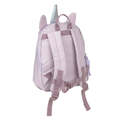 Innenfach des Lässig Kinderrucksacks Tiny Team Einhorn mit Trinkflaschenhalter