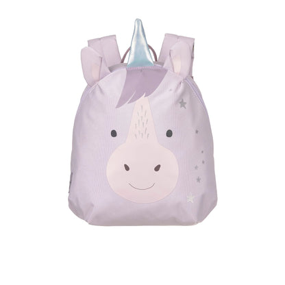 Lässig Kinderrucksack Tiny Team Einhorn, Vorderansicht