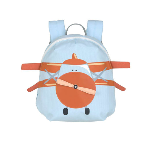 Lässig Kinderrucksack Tiny Team Flugzeug, Vorderansicht