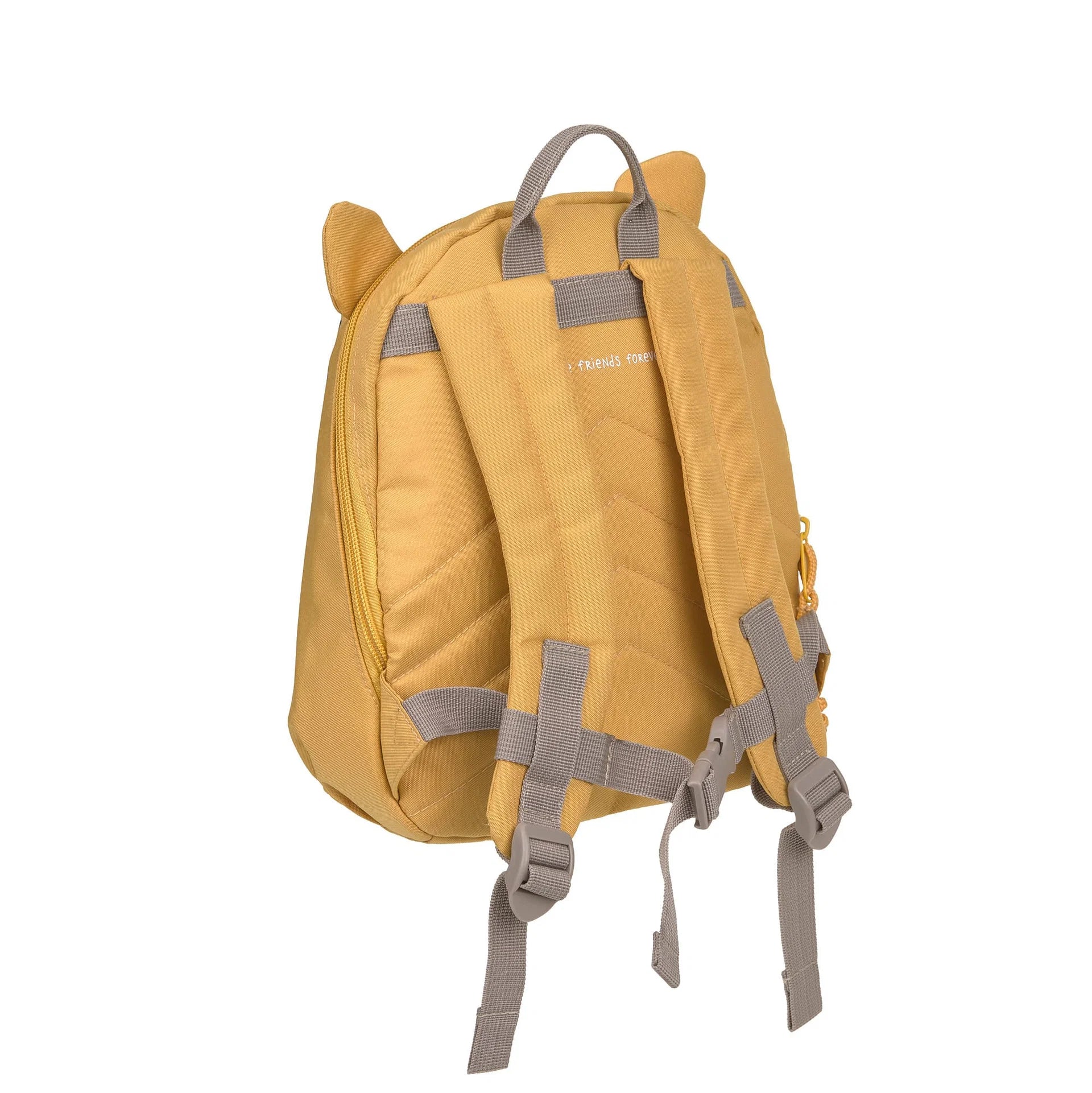 Lässig Kinderrucksack Tiny Team Leopard, Rückansicht mit gepolsterten Trägern