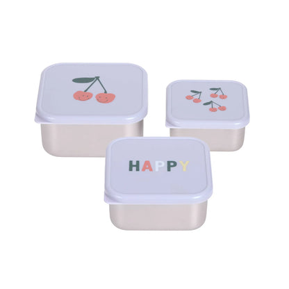 LÄSSIG Snackbox Cherry Znünibox mit Kirschenmotiv für Kinder im Bärechind Kinderladen Winterthur Schweiz
