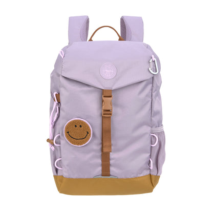 Lässig Wanderrucksack Kinder 14 L Little Gang in Lilac, Vorderansicht, nachhaltiger Rucksack für Schulkinder, erhältlich im Bärechind Winterthur.