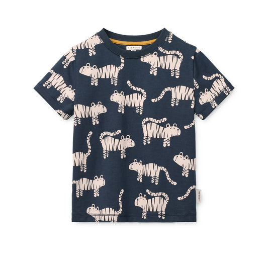 Liewood Apia T-Shirt mit Tiger Print aus GOTS zertifizierter Bio Baumwolle für Kinder im Bärechind Winterthur