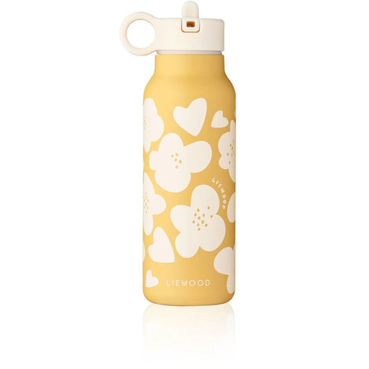 Liewood Falk Edelstahl Kinder-Trinkflasche mit Blumenmuster – nachhaltige Kinderprodukte bei Bärechind Winterthur, Zürich Schweiz.