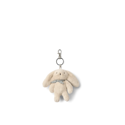 Liewood Hase Schlüsselanhänger aus Plüsch in creme, süsses Accessoire für Kinder im Bärechind Winterthur Zürich Schweiz.