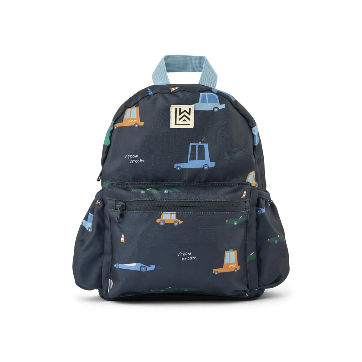 Liewood Kinder Rucksack mit Fahrzeugen und Baustellenfahrzeugen für Kindergarten und Schule im Bärechind Winterthur