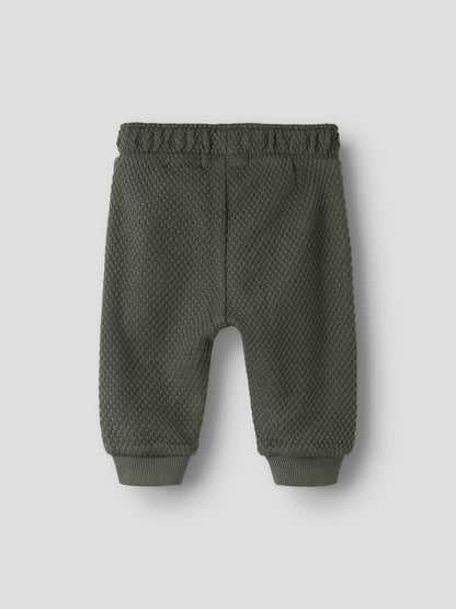 Babyhose mit verstellbarem Bund aus Baumwolle, Rückansicht in Kambaba