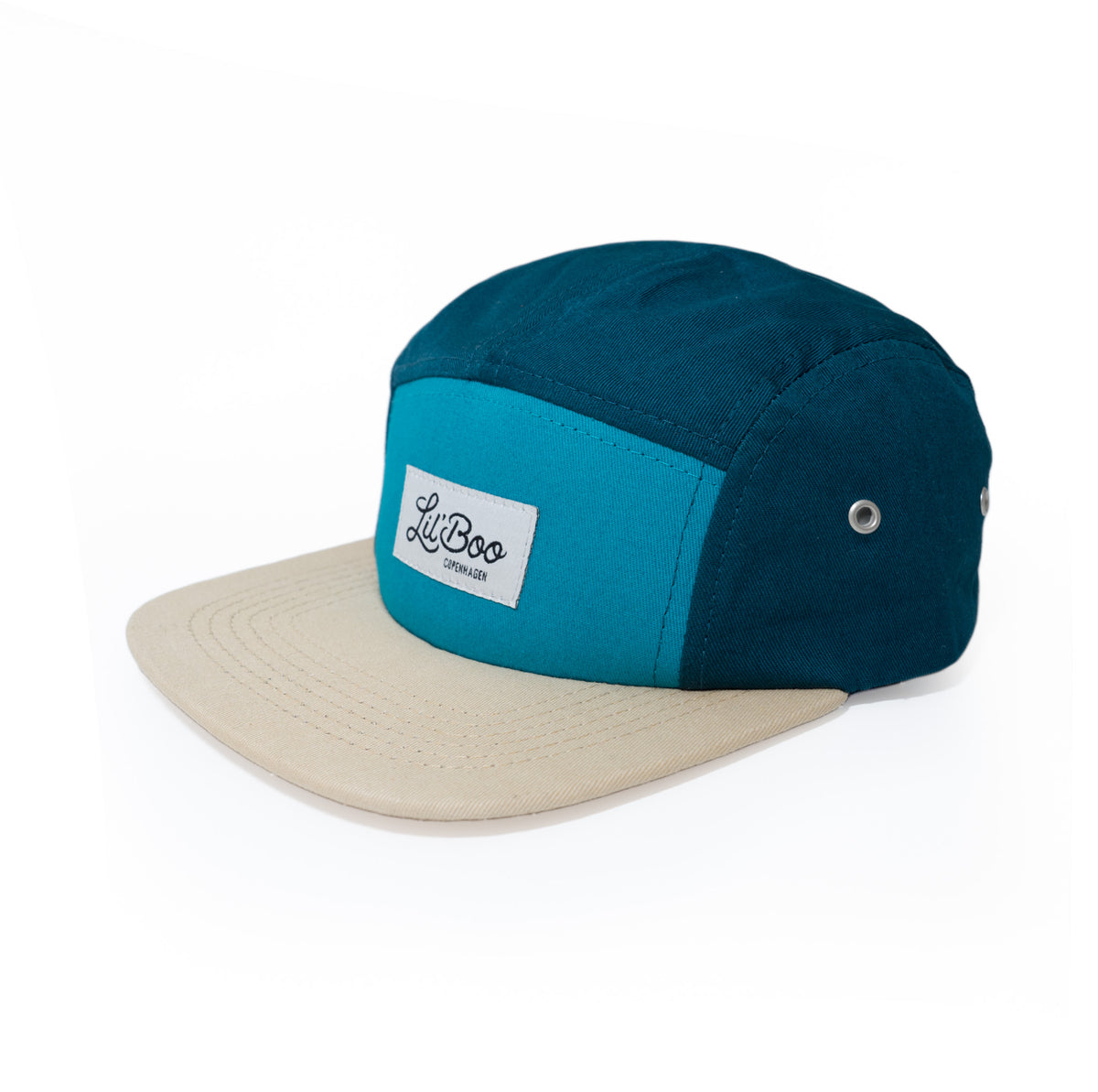Lil Boo Kinder Cap Block Green aus Bio Baumwolle Kinder Cap Sonnenschutz im Bärechind Winterthur