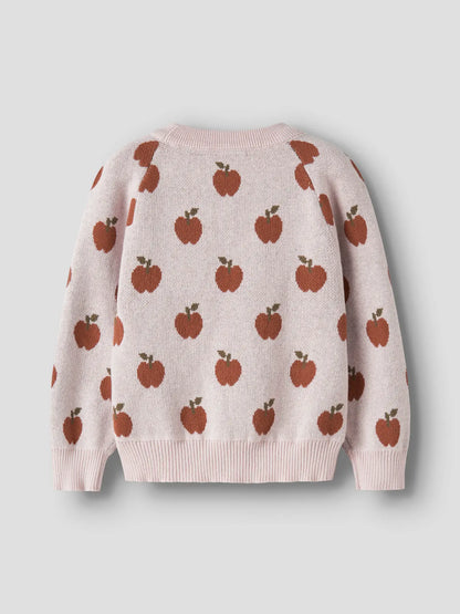 Kinderpullover mit Apfelprint von LIL'ATELIER bei Bärechind Winterthur Zürich Schweiz