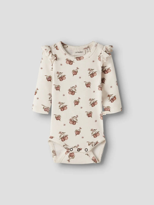 LIL'ATELIER Langarmbody mit Blumenmuster und Volants bei Bärechind Winterthur Zürich Schweiz