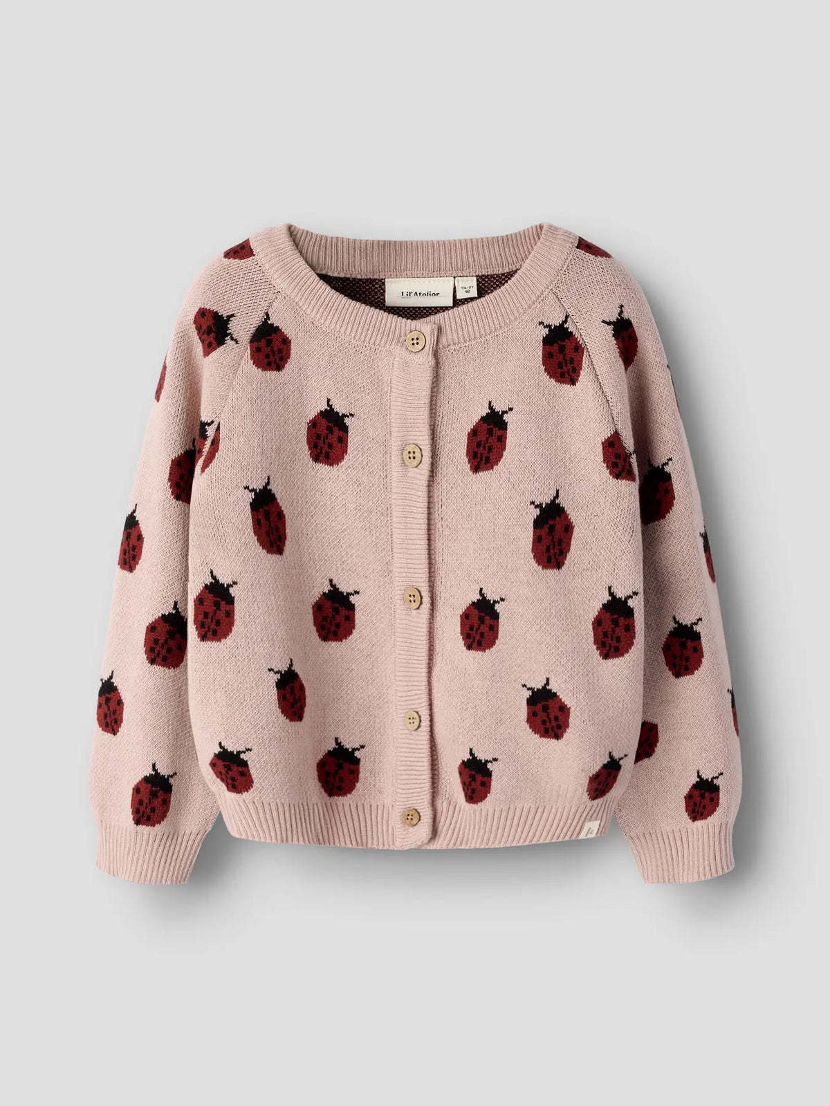 LIL'ATELIER Strickjacke mit Marienkäfermuster bei Bärechind Winterthur Zürich Schweiz