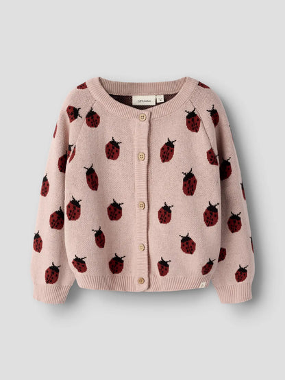LIL'ATELIER Strickjacke mit Marienkäfermuster bei Bärechind Winterthur Zürich Schweiz