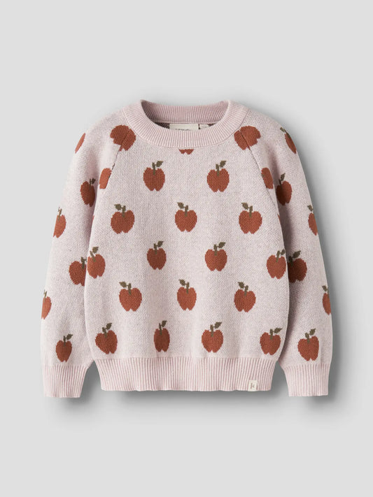 LIL'ATELIER Strickpullover mit Apfelmuster bei Bärechind Winterthur Zürich Schweiz