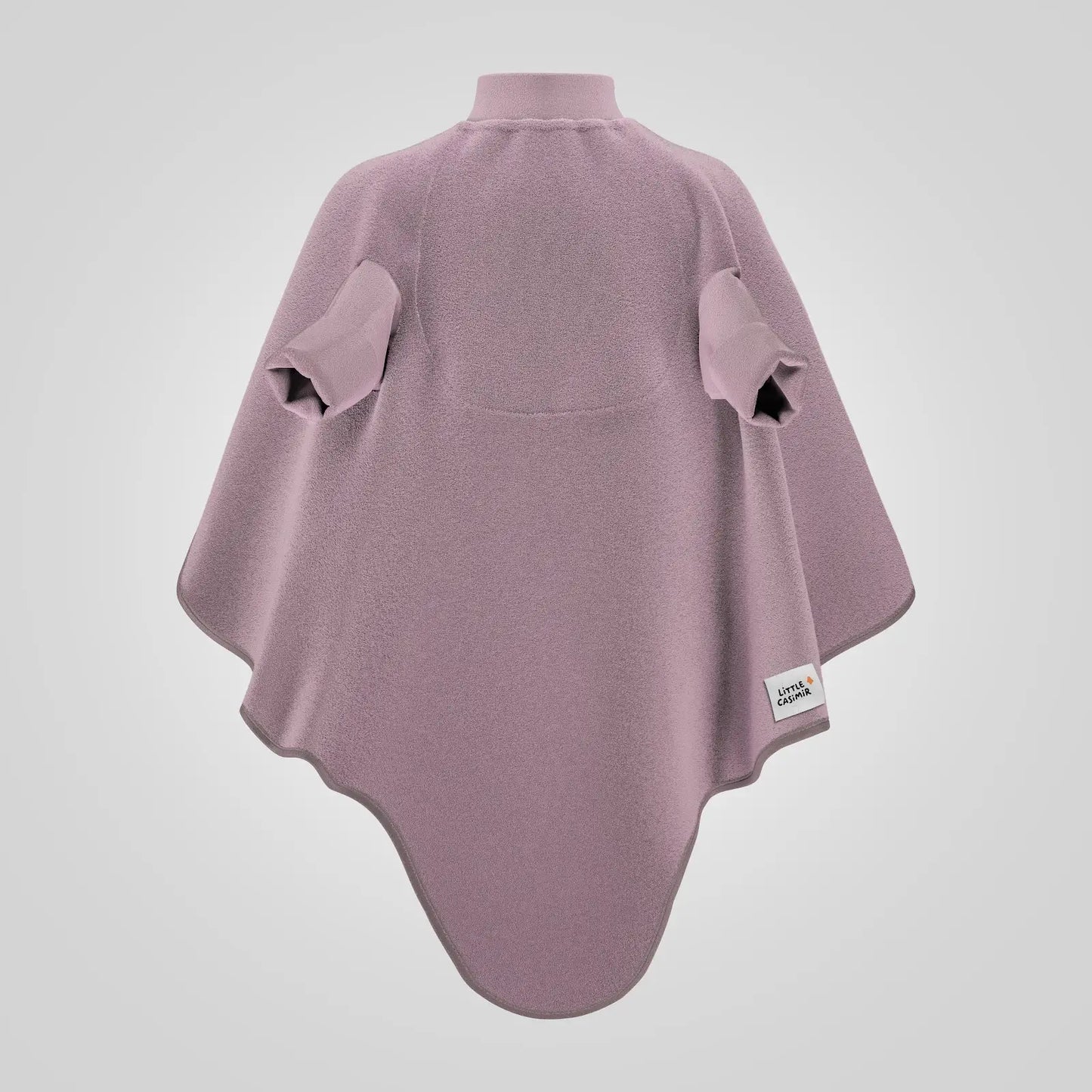 Little Casimir wasserdichtes Lätzchen Boo Lilac Love in Altrosa mit Ärmeln für Babys und Kleinkinder, erhältlich im Bärechind Winterthur
