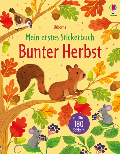 Mein erstes Stickerbuch: Bunter Herbst, Usborne Verlag bei Bärechind