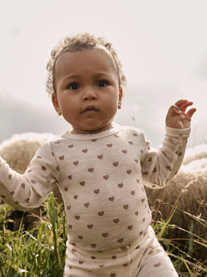 Bärechind Lil'Atelier Merino Langarmbody, getragen