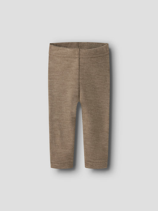 Merino Leggings in Sepia Tint, Vorderansicht