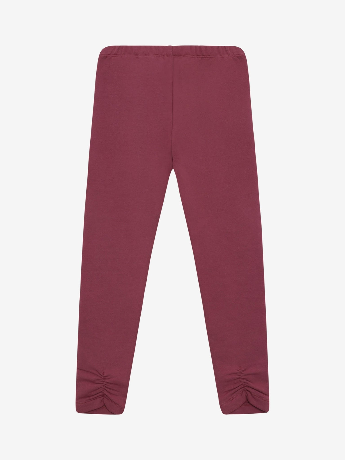 Minymo Bio Sweatleggings in Crushed Berry, Rückansicht