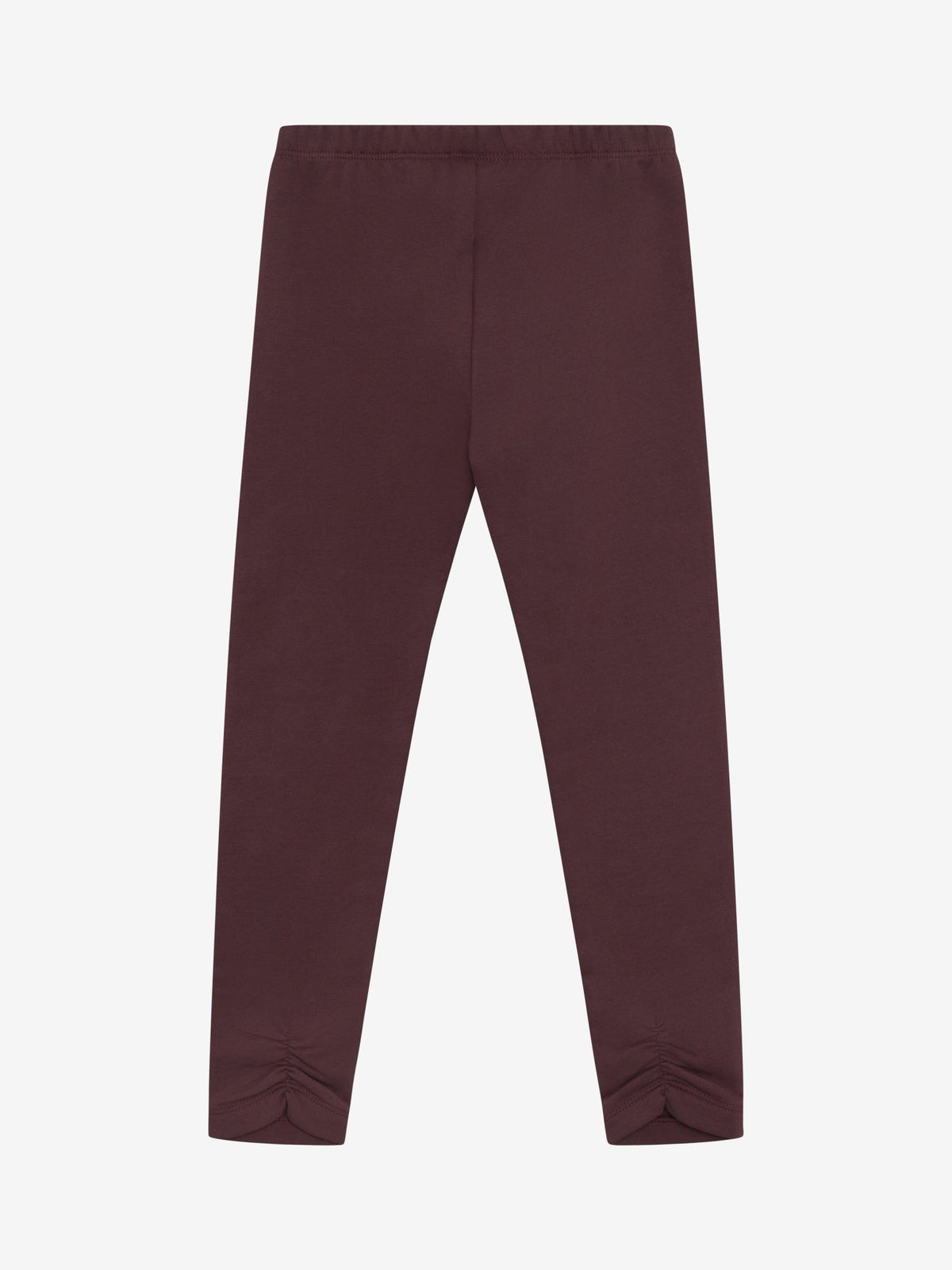 Minymo Bio Sweatleggings in Huckleberry, Rückansicht