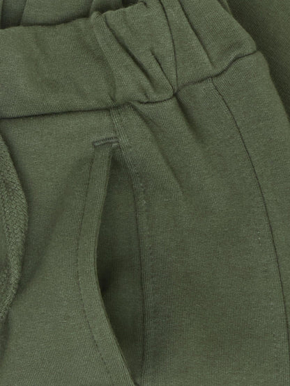 Minymo Cargo Trainerhose Beetle Nahaufnahme Tasche und Kordelzug