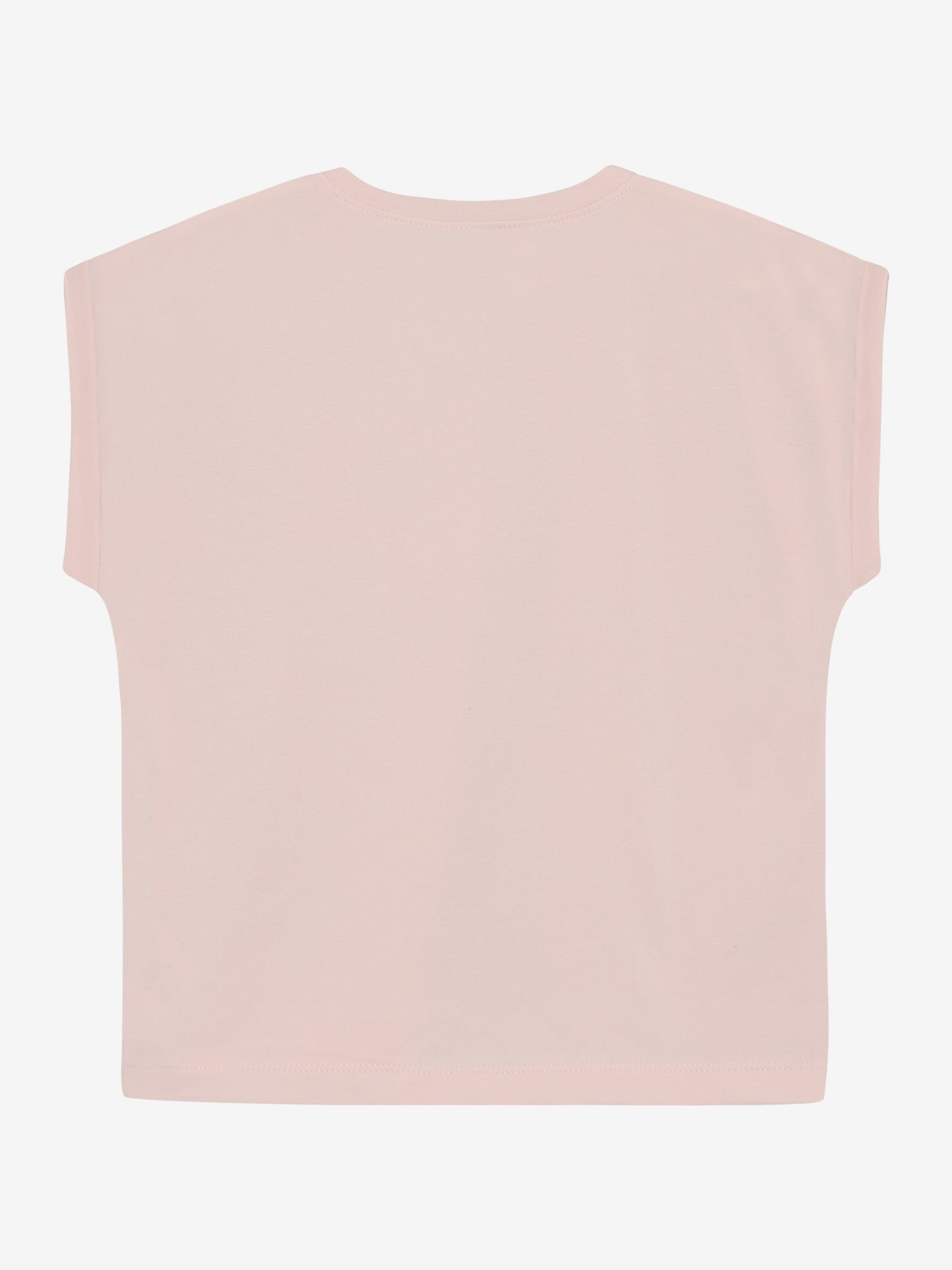 Rosa Kinder T Shirt aus Baumwolle von Minymo Kinderkleider im Bärechind Winterthur Zürich Schweiz