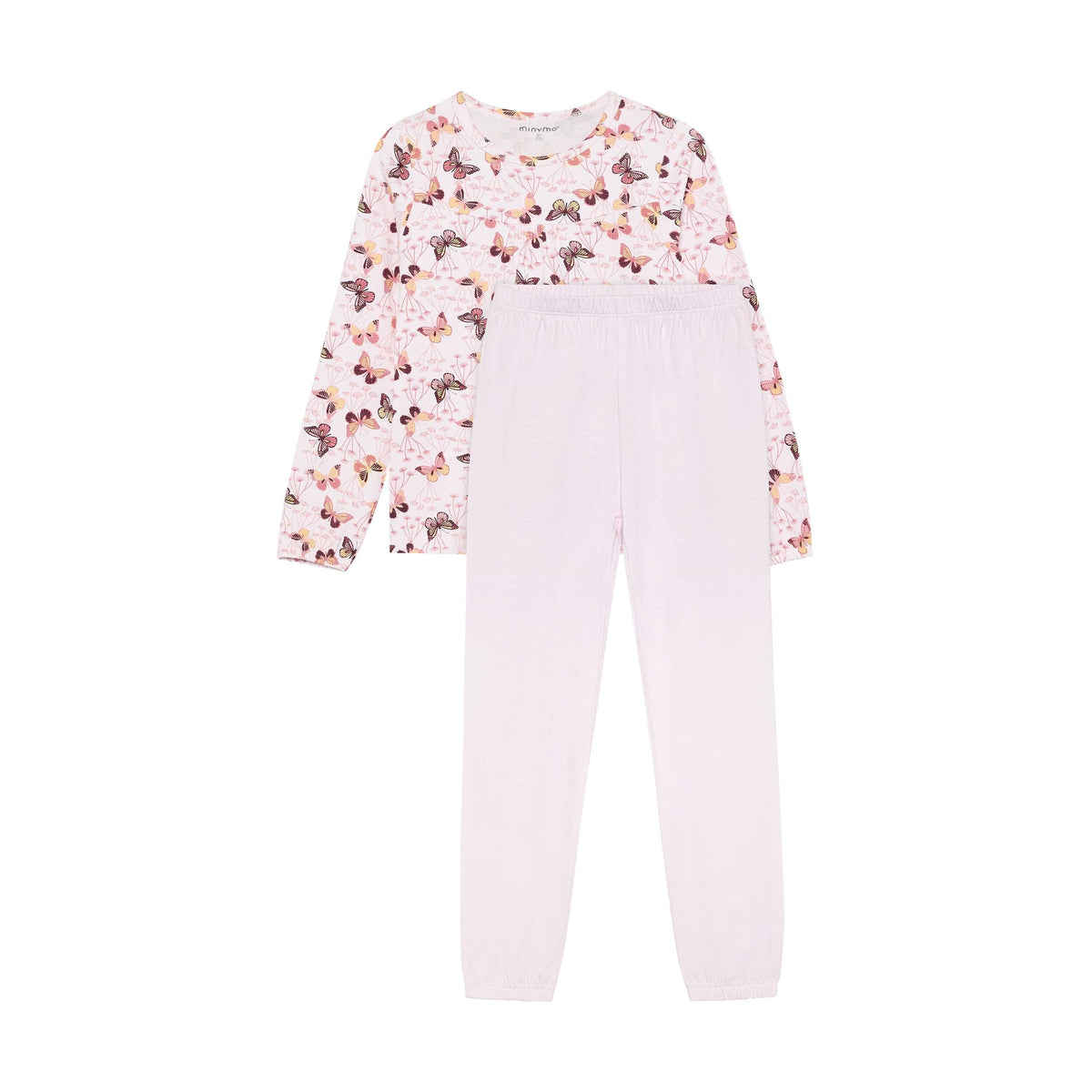 MINYMO Kinderpyjama Set aus Bambus mit Schmetterling Muster im Bärechind Winterthur Schweiz
