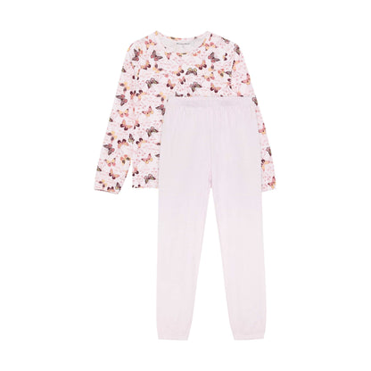 MINYMO Kinderpyjama Set aus Bambus mit Schmetterling Muster im Bärechind Winterthur Schweiz