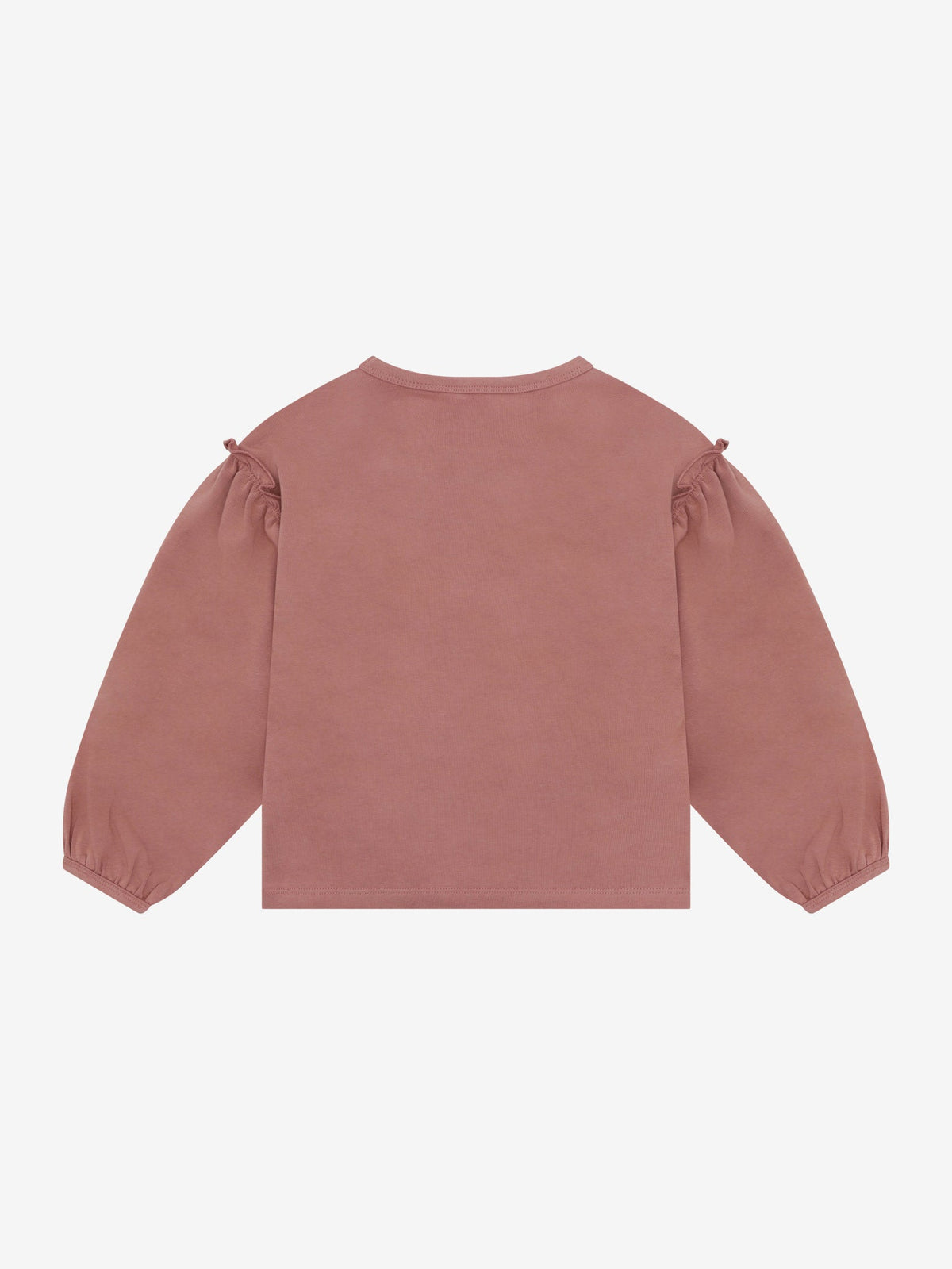 Minymo Langarmshirt in Burlwood, Rückansicht