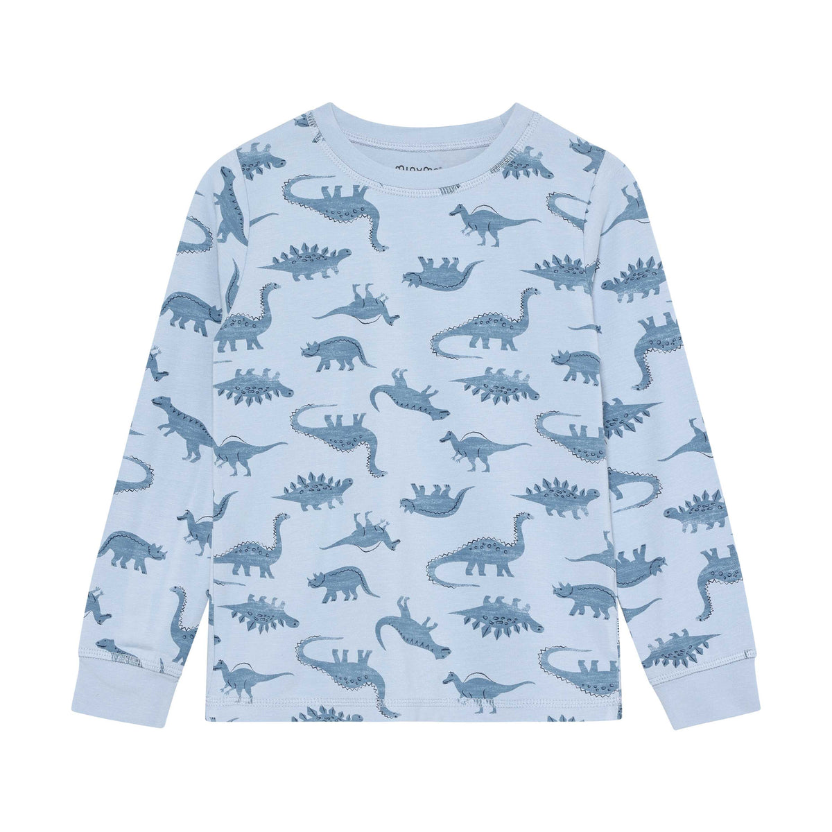 MINYMO Pyjama Oberteil aus Bambus mit Dino Print bei Bärechind Winterthur Schweiz