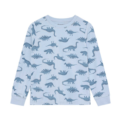 MINYMO Pyjama Oberteil aus Bambus mit Dino Print bei Bärechind Winterthur Schweiz