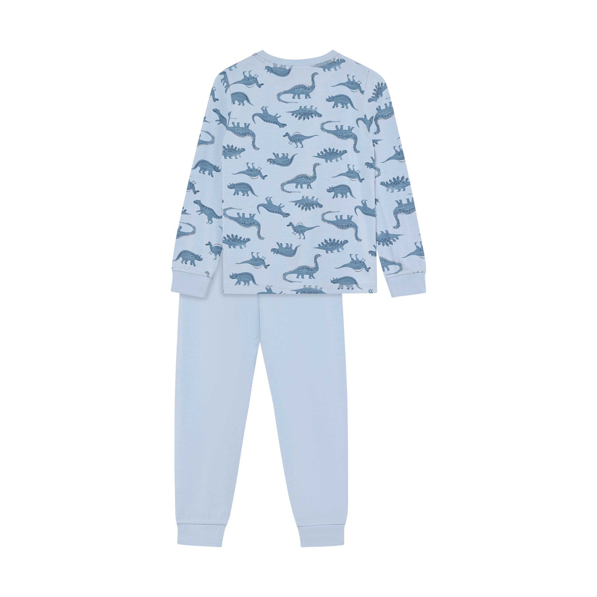 MINYMO Pyjama Set aus Bambus mit Dino Print blau bei Bärechind Winterthur Schweiz