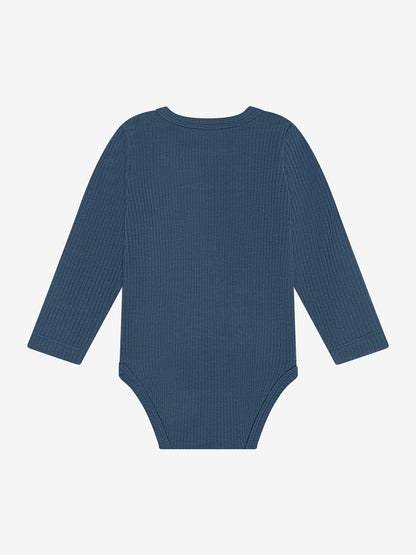Minymo Rippbody in Midnight Navy, Rückansicht